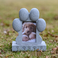 Pet Memorial Border Resin Memorial Monument, Animal Cat Burial Memorial Craft Ornament, Garden Grave Marker Decoration