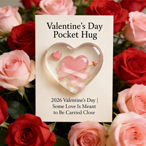 Valentine's Day Pocket Hug Love Card 2026