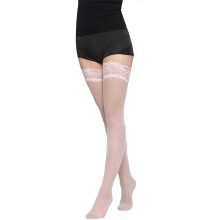 asdoklhq Fleece Lined Tights Long Stockings Wide Lace Lace Legs High Thighs Stockings Pink Free Size