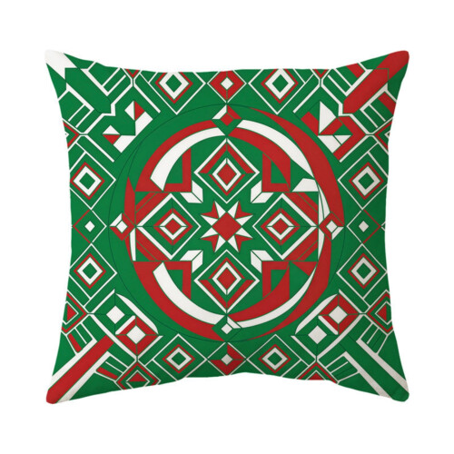 Abstrakt art déco örngott 45x45 cm polyester