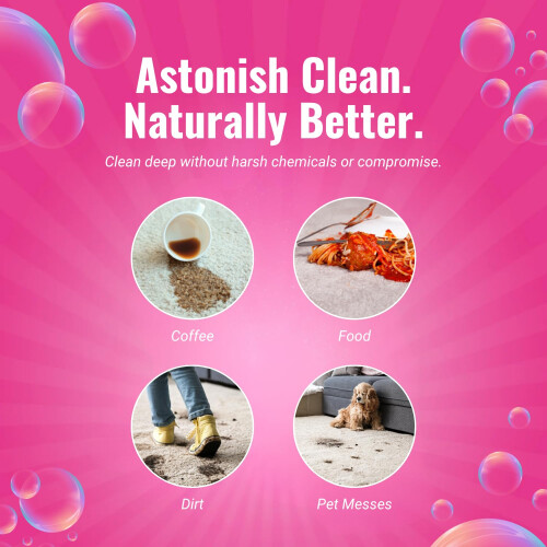 Astonish Astonish Carpet Shampoo For Electric Machines 1000ml 2