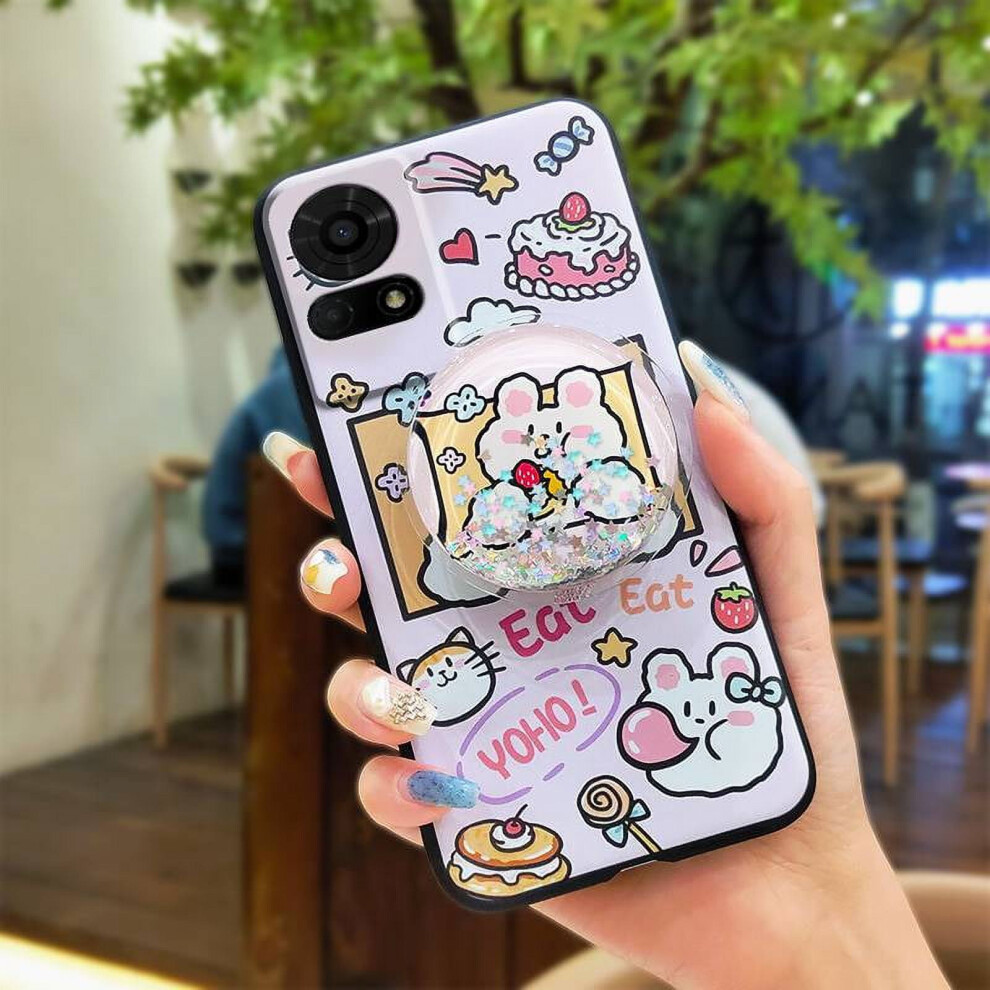 Tpu Phone Case Compatible With Tcl 50Le/T510spp Â Dirt-Resistant, Waterproof, Glitter Kickstand With Lens Protection 9426043892692