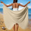 Women's Spaghetti Strap Wrap Dress Lightweight Beach 1