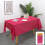 Plastic Rectangular Table Cover 53.9372.04 in 1