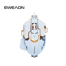 EWEADN G5USB bedrade gamingmuis, stil of met geluid (optioneel).