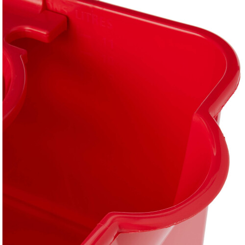 Addis Addis Ruby Red Mop Pail And Wringer 12L Capacity 2