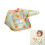 Baby bib full sleeve adjustable reversible pattern for 6-18 2