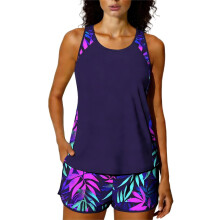 Costum de baie tankini pentru femei, cu control al abdomenului și croială sportivă