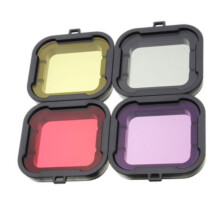 ABS Material Diving Filters for GoPro Hero 4/3+ for Capturing Vibrant Underwater Scenes