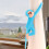 Monkey Plush Toy Blue 23.6 inch Long-Armed Soft Stuffed Doll 6
