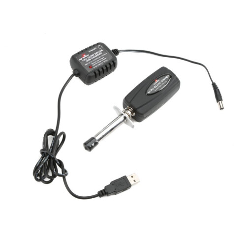 Dynamite LiPo Glow Driver w/ Batt & USB Charger DYNE0201