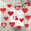 Pendentif décoratif pour la Saint-Valentin, 2D plat 2