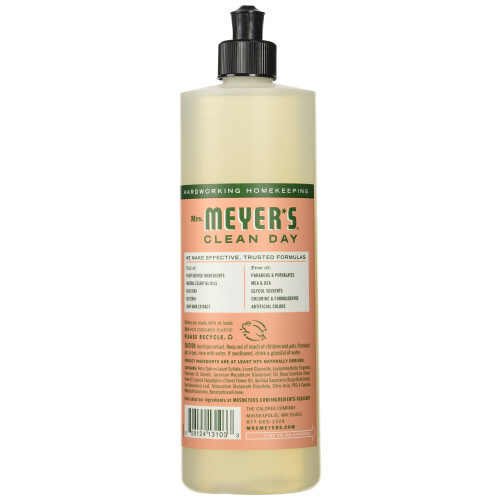 Mrs. Meyer's Geranium Liquid Dish Soap 473 ml 1