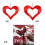 Pendentif décoratif pour la Saint-Valentin, 2D plat 8