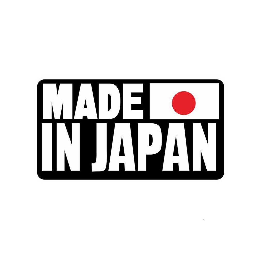 Fashion Universal For Creative Cartoon Fun Made In Japan Text Reflective Car Window Door Sticker Decal Sunscreen Waterpr 9178400154836