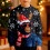 Boys Printed Crew Neck Sweatshirt Fleece Lined Thermal 2