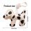 Crochadán Eochairshlabhra Dalmatian PU – Tacar 2 phíosa 3