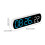 Modern Electronic Bedside LED Alarm Clock Feature Jump Second Temperature Display Adjustable Brightness and Countdown 3