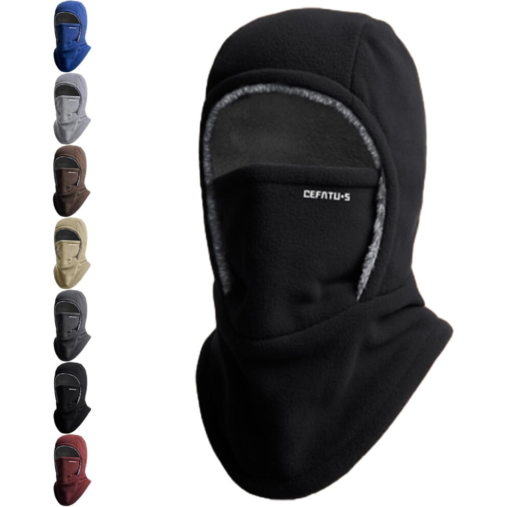 Unisex Windproof & Warm Balaclava, Thickened Winter Face Mask For Skiing, Cycling, And Outdoor Sports, Cold Weather Hood For Men And Women 9023022564283