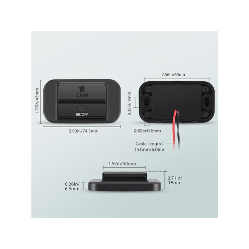 Διπλός φορτιστής αυτοκινήτου QC3.0USB & PD3.0 τύπου C 12V-24V, αδιάβροχη υποδοχή γρήγορης 2