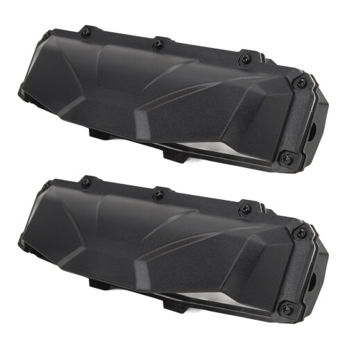 Universal UTV Windshield Vent Kit with Defogging Vents, Glass Filled Nylon