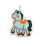 Horse-shaped hanging hand towels polyester kitchen bathroom 5