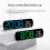 Modern Electronic Bedside LED Alarm Clock Feature Jump Second Temperature Display Adjustable Brightness and Countdown 8