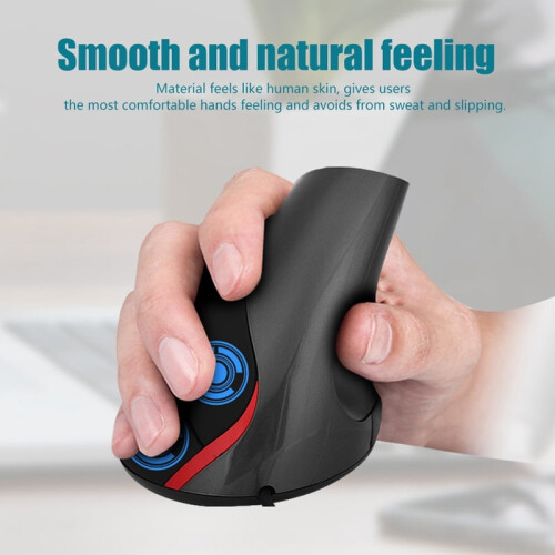 Verticale USB-muis met snoer, ergonomisch, 1600 dpi 2