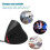 Verticale USB-muis met snoer, ergonomisch, 1600 dpi 5