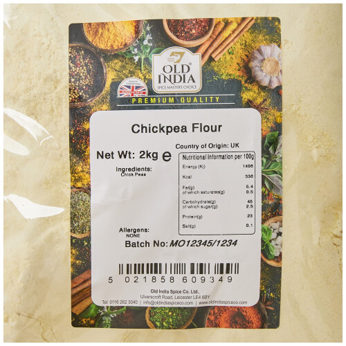 Old India Chickpea Flour 2kg 1