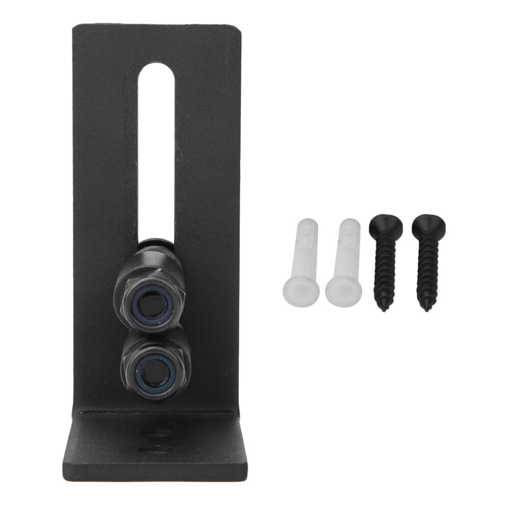 Floor Guide Roller For Barn Door Wall Mount Bottom Hardware System With Flat Bottom Design And Prevent Swinging Wobbling Powder Coated Finish High 9191629389698