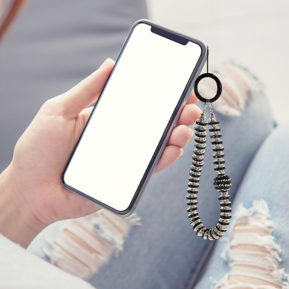 Phone Case Charm Lanyard Chain Beaded Wristlet Cute Phone Lanyard For Women Cell Phone Wrist Strap Mobile Phone Pendant 9336866722130