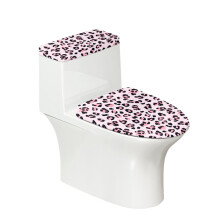Elastic Fabric Lid Cover Set for Toilet for Modern Bathrooms Christmas Bathroom Set Bathroom Seat Covers with Adjustable 2 Pieces, Thankful Fall