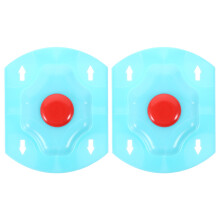 2 PCS Potato Slicer Holder Chip Onion Cutter Holder 13X10.5X3CM Blue