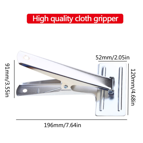 Metal Bed Sheet Clips with Flat Teeth 12 Pack 1