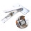 Strong Clips Metal Bed Sheets Clips with Flat Teeth for Multipurpose Sewing or Paper Work 8