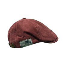 Gorra plana ajustable de fibra de poliéster para hombre, que combina el estilo callejero japonés y el hip hop, adecuada para múltiples ocasiones.