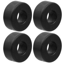 4 Pcs Shock Absorber Bumpers Gym Equipment Gaskets Feet Fitness Pads Blocks Workout Round Rubber