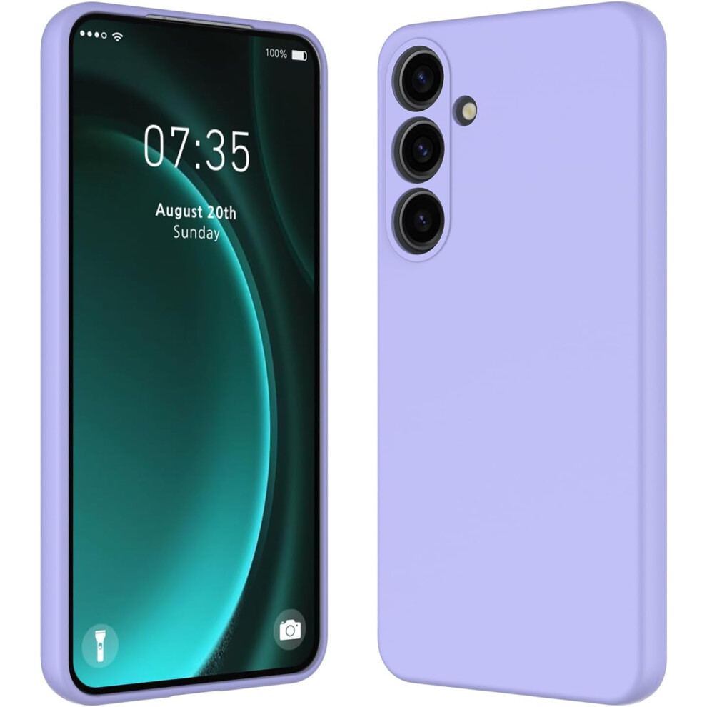 Slim Liquid Silicone Case For Samsung Galaxy A16 5G Â Scratch-Resistant, Shockproof, Soft & Purple 9336866724882