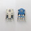 Encoder per rotella del mouse antipolvere, argento, 8 mm–11 mm, 2 pezzi 6