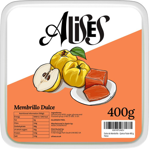 Alises- Dulce de Membrillo - Spanish Quince Paste 400g 2