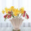 Shell Ceramic Vase - Handmade for Dried Flowers 8