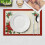 Christmas Placemats Holiday Design 4-Piece Set 2