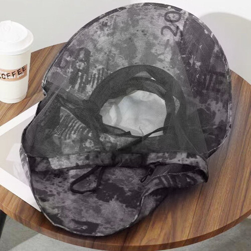 Unisex Mesh Bucket Hat med ansigtsnet 2