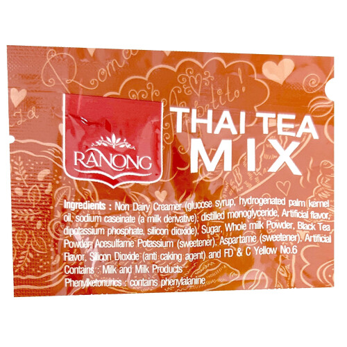 Ranong Tea Instant Thai Tea Mix 10 Sachets 2
