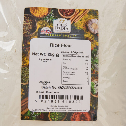 Old India Rice Flour 2kg 1