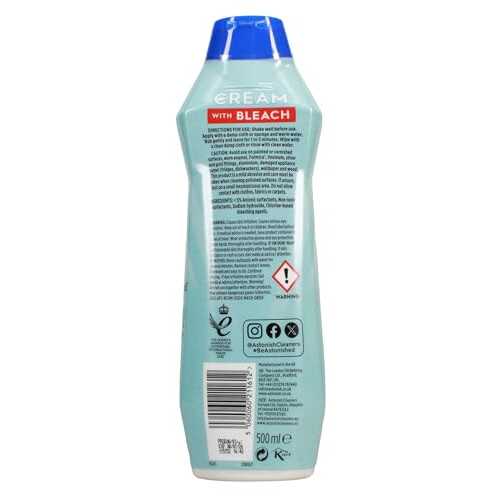Astonish Astonish Multi-Purpose Cream Cleaner with Bleach, 500ml 1