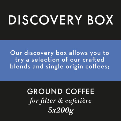 Caff? Nero Discovery Gift Box Selection Pack Ground Coffee 1KG (5 x 200g) 2