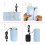 USB Bottle Warmer Bag Cotton Portable Temp Control 5