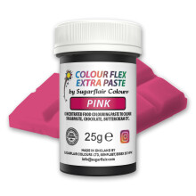 Colour Flex Pink Food Colouring Paste - Extra Concentrated, Vibrant Food Colouring For Buttercream, Chocolate, Sugar Paste, Icing, Fondant, Royal